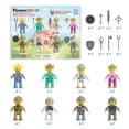thumbnail image 3 of Figuras de acción magnéticas Picasso Toys Medieval King & Knights, 3 of 8