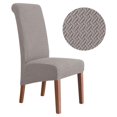 thumbnail image 1 of Funda de terciopelo para silla de 1/2/4/6 piezas, Tamaño XL, fundas para silla de respaldo largo, sala de estar lavable para funda de asiento, oficina, decoración de WED, 1 of 4