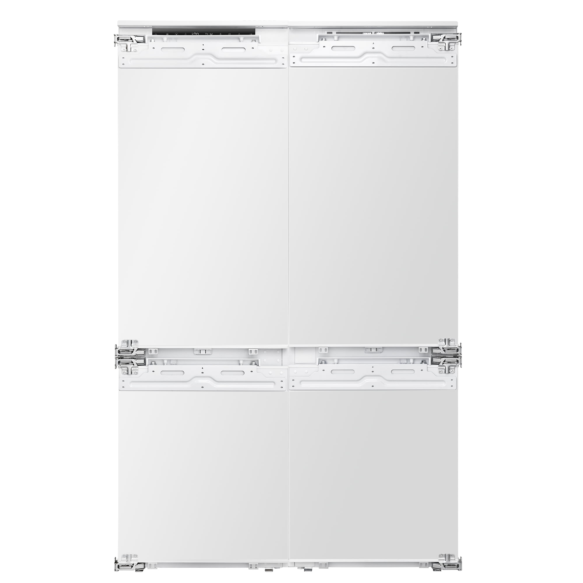 Forno Rivestito 42 Inch Panel Ready Bottom Freezer combo, 16.9 cu. ft., Ice Maker, Total No Frost, Fast Cool & Fast Freeze