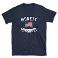 thumbnail image 1 of Monett Missouri Patriot Men's Cotton T-Shirt, 1 of 1