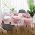 thumbnail image 6 of Ryvnso Valentines Love Rectangle Table Cloth Tablecover Dinning Tablecloth 60"x60", 6 of 8