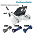 thumbnail image 3 of Hoverboard Seat Attachment Straps Not Required,Kids Hover Board Accessory Go Kart 265lbs Capacity, Adjustable Length 26"-34.5",Big&Sturdy Seat,Transform 6.5" 8" 10" Hoverboard Into Go Cart,White, 3 of 10