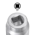 thumbnail image 3 of Uxcell 3/4 Inch Square Drive 12 Point 38mm Standard Impact Socket Alloy Steel, 3 of 5