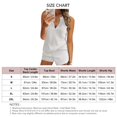 thumbnail image 2 of Conjunto de camiseta sin mangas y pantalones cortos, conjunto informal sin mangas de color liso para mujer, camiseta sin mangas con cuello en V, tecnología de vanguardia, 2 of 2