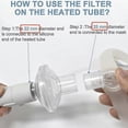 thumbnail image 5 of Inline Cpap 6 Pack Cpap Hypoallergenic For Cpap Machines Replacement Filter, 5 of 5