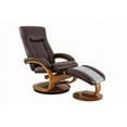 thumbnail image 6 of Hamilton Recliner and Ottoman in Whisky Air Leather, 6 of 8