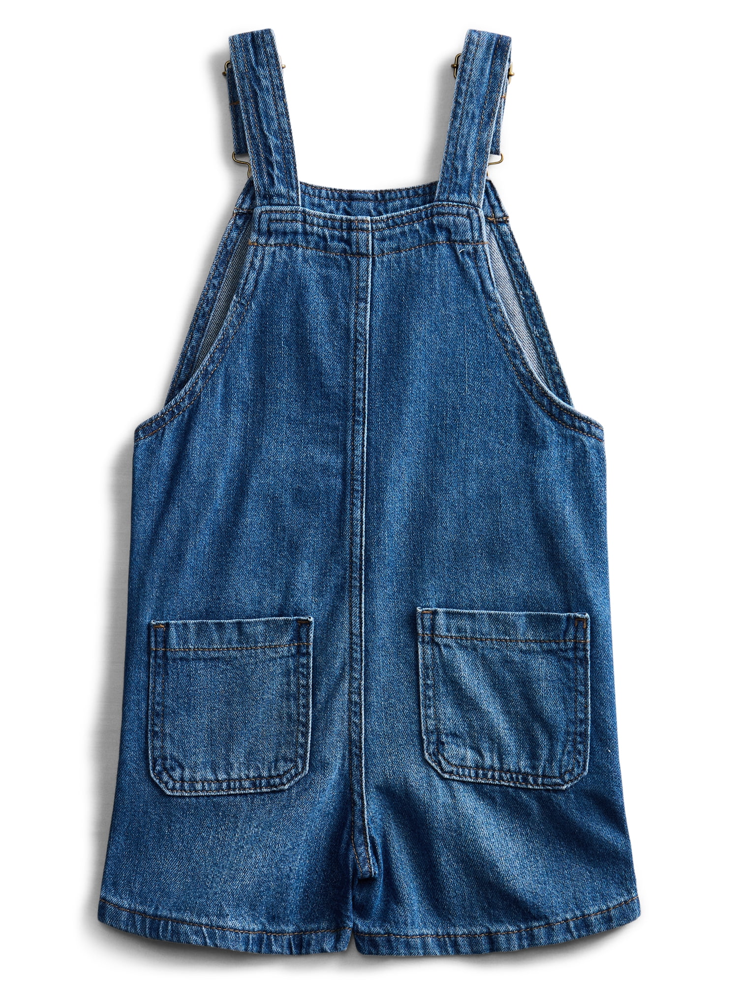 Wonder Nation Toddler Boys Denim Shortalls, Sizes 12M-5T