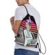 thumbnail image 3 of Bolsa con cordón clásica de Rick y Morty, plegable, para deportes, fitness, unisex, bolsa de viaje para deportes de playa, pequeña, 3 of 8