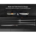 thumbnail image 4 of Piklohas Steak Knives Set of 8 with Drawer Organizer, 4.5 Inch Non Serrated Steak Knife Set, Forged German Steel Full Tang Handle Straight Edge Dinner Knives, Razor-Sharp Meat Knife with Gift Box, 4 of 7