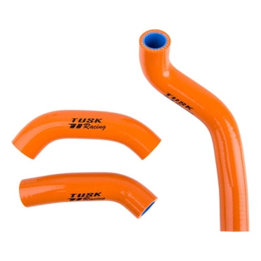 Tusk Radiator Hose Kit Orange Compatible with KTM 450 XC-F 2016-2018/450 SX-F 2016-2018
