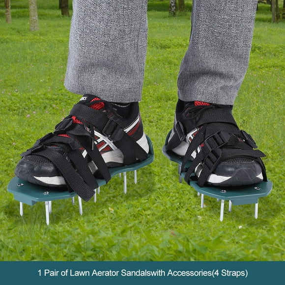 Lawn Sandals,1 Pair of Lawn Lawn Aerator Sandals Lawn Aerator Shoes Exceptional Reliability