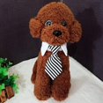 thumbnail image 1 of 1 x Correa negra talla S, ajustable para perros y gatos, perros pequeños, 1 of 5