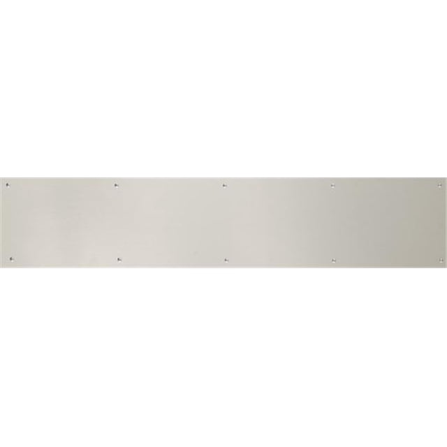 Plaque Adhésive 8 Pouces X 30 Pouces Finition Nickel Satiné