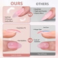 thumbnail image 4 of Kit de uñas BTartBox Almond Nail Tips con 150 uñas postizas y lámpara, 4 of 7
