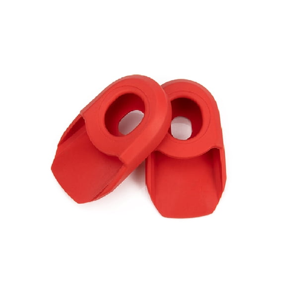Eigraketly VIARON Pack de 2 protectores de brazo de manivela de bicicleta, gorra de silicona para ciclismo, cubierta elástica, botas de Type3 NO3
