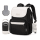 thumbnail image 2 of Mochila Pañalera Para Bebé Bolsa Panalera Mochila Para Bebé BELUG negro y blanco, 2 of 5
