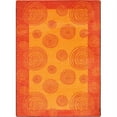 thumbnail image 3 of Kid Essentials - Teen Area Rugs Whimzi - Rectangle - 3'10" x 5'4" - Orange, 3 of 4