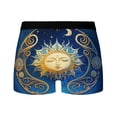thumbnail image 4 of Calzoncillos tipo bóxer Sun Moon Star para hombre, ropa interior transpirable para hombre, 4 of 5