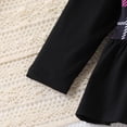 thumbnail image 6 of yboeqw Girl Clothes 2 Piece Toddler Girl Fall Long Sleeve Ruffle Shirt Cute Legging Clothing Sets for 2T 3T 4T 5T 6T,Size 5-6 Years, 6 of 9