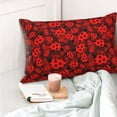 thumbnail image 4 of Sikiie Ladybugs 1 Pillow Covers, Throw Pillow Case Cushion Covers,Cushion for Bedroom,Couch,Home-20"x30", 4 of 6
