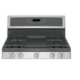 thumbnail image 4 of 30 in. 5.6 cu. ft. Gas Range with Self-Cleaning Convection Oven in Stainless Steel, 4 of 5