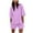 Purple, variant on cfhntfmh Two Piece Outfits for Women Short Sleeve Crew Neck Top with Shorts Set Summer Beach Vacation Matching Outfits