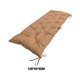 thumbnail image 3 of Kearding Cojín impermeable de poliéster para banco para máxima comodidad y protección Cojines para sillas de exterior Juegos de muebles de jardín caqui 120*50*8CM, 3 of 6