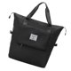 thumbnail image 3 of Bolsa de equipaje de Viaje Ticfox elegante suave impermeable Bolsa deportiva gimnasio color negro tamaño libre, 3 of 13