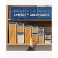 thumbnail image 4 of 8 Recipientes Herméticos Cereales Y Alimentos Color Azul, 4 of 4