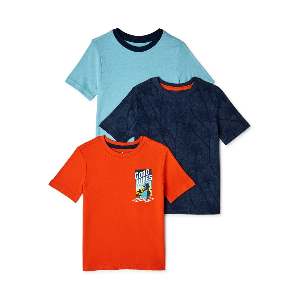 Garanimals - 365 Kids From Garanimals Little Boys Multipack T-Shirts, 3 ...