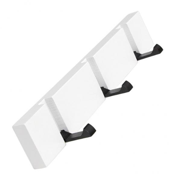 2 Perchas de Ropa Plegables de Madera Montadas en La Pared con Gancho Sunnimix Gancho de madera montado en la pared