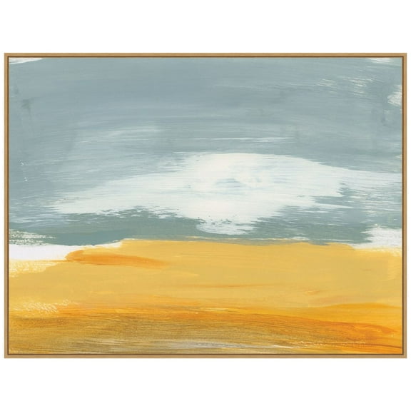 Amanti Art Winter Desert Framed Canvas Wall Art Print