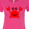 thumbnail image 4 of Inktastic Cute Red Crab Women's T-Shirt, 4 of 5