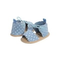 thumbnail image 5 of Bmnmsl Baby Girls Lace Up Sandals Mary Jane Flats Summer Shoes, 5 of 6