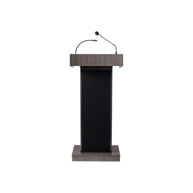 National Public Seating 800X-RW Oklahoma Sound Orator Lectern, Ribbonwood