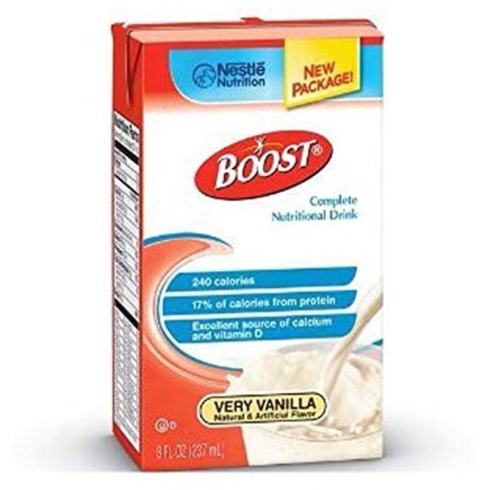 Boost Complete Nutritional Drink, Very Vanilla, 8 oz