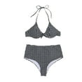 thumbnail image 3 of Haut de Bikini Sexy à Col en V Profond pour Femmes, 3 of 9
