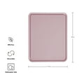 thumbnail image 5 of KitchenAid Classic Plastic Cutting Board with Trench, Non-Slip Edges, Dishwasher Safe, 11x14, Dried Rose, 5 of 6