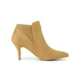 thumbnail image 3 of Unique Bargains Women's Pointed Toe Stiletto Heels Chelsea Ankle Booties, 3 of 7