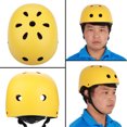 thumbnail image 4 of Casco Correa ajustable Equipo de protección para la cabeza Equipo de deriva para escalada al aire libre (Amarillo-M), 4 of 8