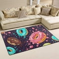 thumbnail image 2 of Coolnut Area Rug 60 x 39 inch (5'x 3'3"), Carpet Doughnut Splashing Nursery Rug Floor Mat for Hardwood Floor Entrance Living Room Bedroom, 2 of 6