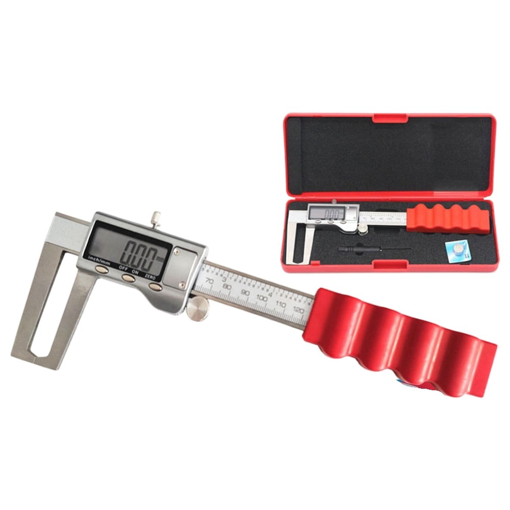 yaaqii 1pcs Non-removable brake disc thickness gauge caliper digital display 0-150mm