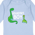 thumbnail image 4 of Inktastic Grandpas Boy Grandson Dinosaur Boys Long Sleeve Baby Bodysuit, 4 of 5