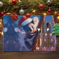 thumbnail image 2 of Christmas Placemats Set of 6, Cute Koala Wearing Santa Hat Place Mats Christmas Ball Placemat Table Decoration for Kitchen Table Dinner Xmas Holiday Party Home Decor Indoor Outdoor 13x19 Inch, 2 of 9