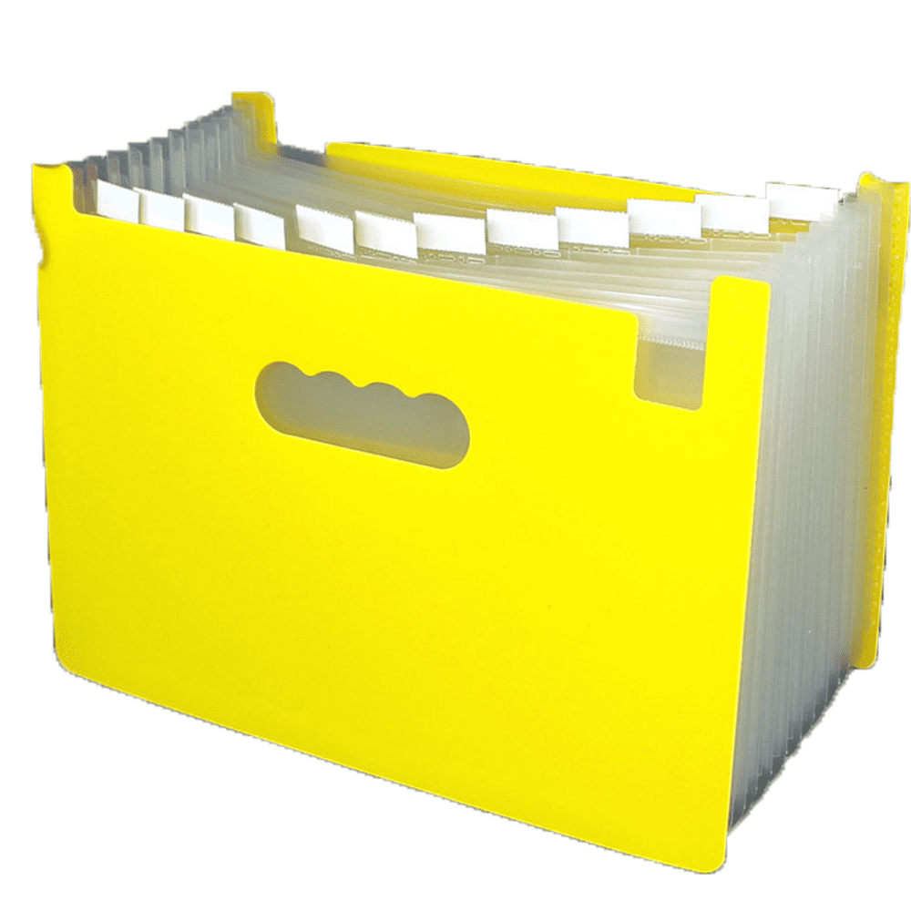 Expanding File Folder with Sticky Labels, File Organizer, Expandable