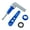 Blue, variant on Toilet Handles Flush Levers Metal Toilet Flush Handle Toilet Handle Flush Rod Replacement Zincs Alloy Pull Handle