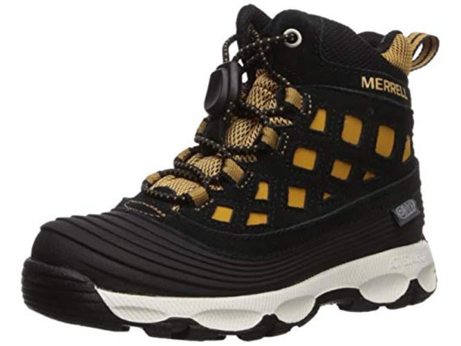 Merrell M-thermoshiver Kids Boots Walking Boot Wheat All Sizes 