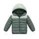 thumbnail image 3 of Chaqueta acolchada con capucha para niñas de 7 a 14 años - Abrigo de invierno ligero con cremallera y bolsillos, 3 of 3