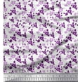 thumbnail image 1 of Soimoi Rayon Fabric Leaves & Flower Floral Decor Fabric Printed Yard 42 Inch Wide, 1 of 3