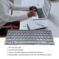 thumbnail image 2 of xinxixnxx Silver Keyboard Smooth Surface Dustproof Sensitive Fluent Keyboards Anti-slide Replacement for Vivobook X412 Laptops, 2 of 6